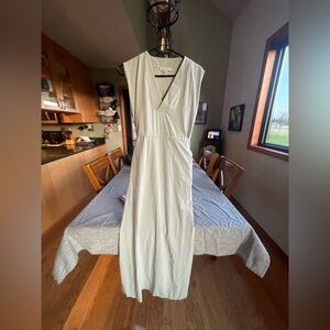 Athleta Light Green Maxi Dress